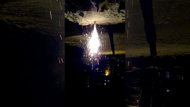 Фонтан на нитрате аммония. Искрообразователи: ПАМ, цинковый порошок, ПА-1 смотреть онлайн