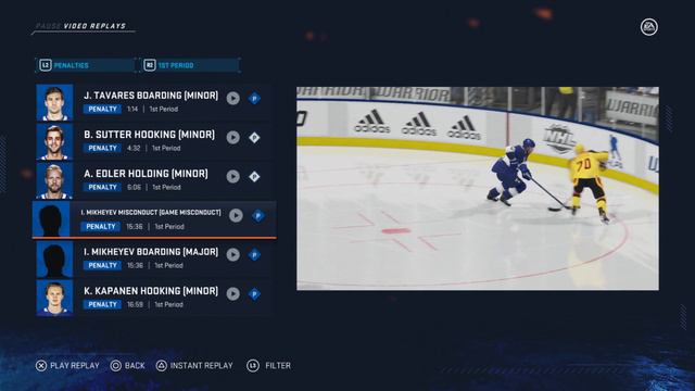 Too realistic lol Leafs penalty 5 and a game canucks penalty 2 minutes смотреть онлайн