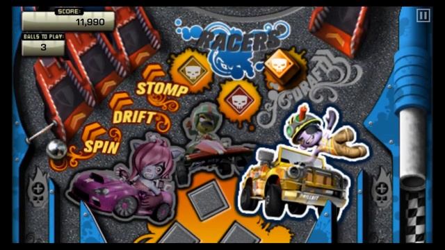 Pinball Heroes: ModNation Racers - Infinite Scoring! смотреть онлайн
