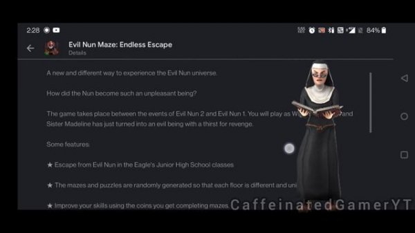 Evil Nun maze Pre Register ! ??