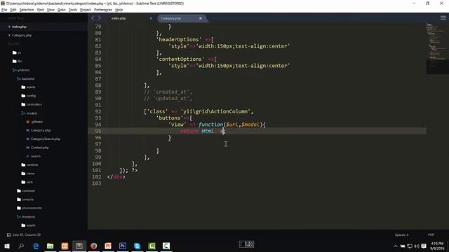 Yii 2 framework bài 4: Làm việc với các view смотреть онлайн
