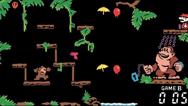 Game & Watch: Donkey Kong Jr. (Panorama Screen) (1983 Nintendo)