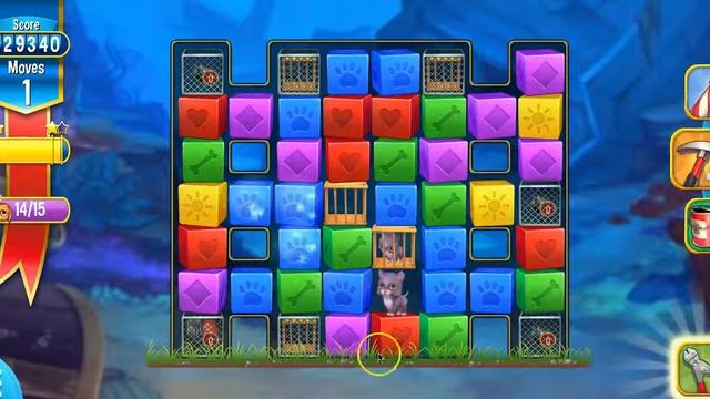 Pet Rescue Saga Level 1346 (no boosters) NEW 15 Pets смотреть онлайн