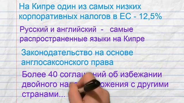 Почему именно Кипр является лучшим местом для создания бизнеса? смотреть онлайн