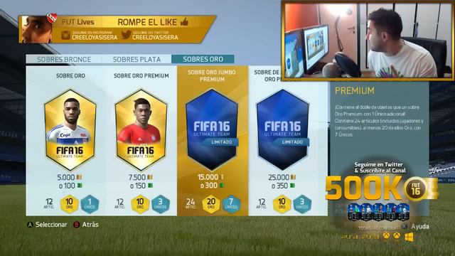 FIFA 16 | NEUER TOTY PACK OPENING + CACHO01 / TOBBAL / BUNYTUBER EN LLAMADA - FIFA 16 ULTIMATE TEA смотреть онлайн