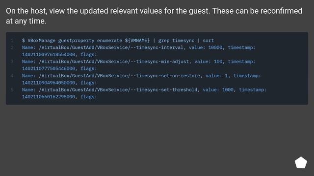 VirtualBox: How to sync host and guest time? смотреть онлайн