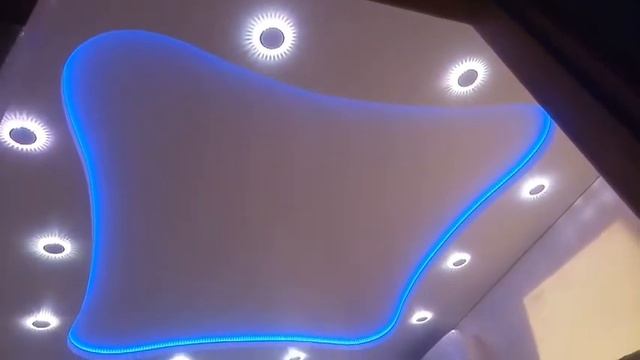 Подсветка на натяжном потолке в Белгороде смотреть онлайн