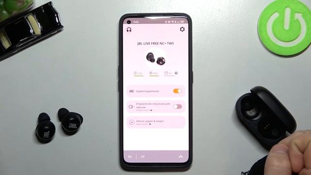 Как включить шумоподавление JBL Live Free NC+ TWS / Активация активного шумоподавления JBL смотреть онлайн