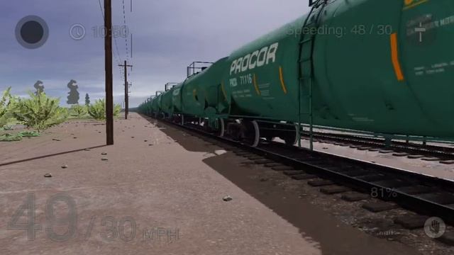 Trainz Simulator 3 Railfanning BNSF Leads a oil tank train in Maria’s Pass Approach смотреть онлайн