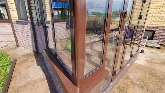 СоюзОкнаДвери- остекление входной группы. смотреть онлайн