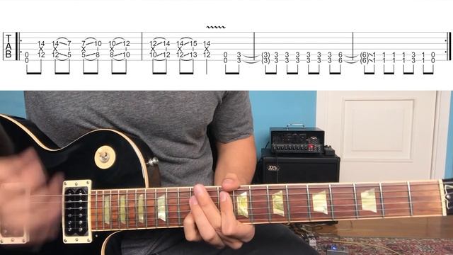 Duality - Slipknot (Guitar Lesson + Tab) смотреть онлайн