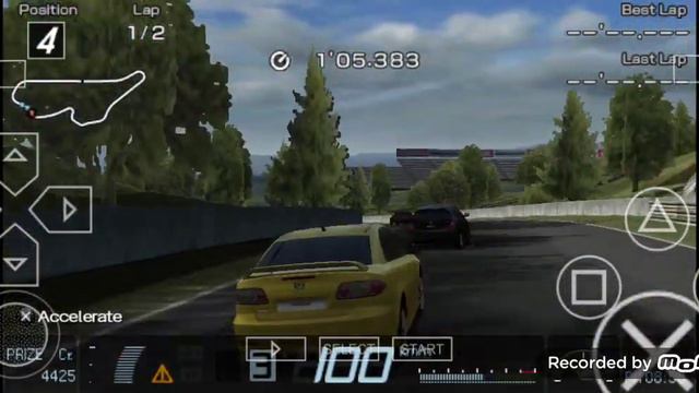 Гран Туризмо PSP Мазда6 5-врати Геймплей смотреть онлайн