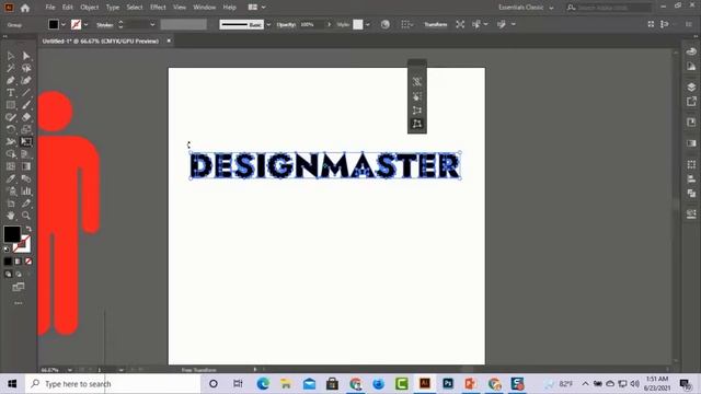 Adobe Illustrator Free Transform & Puppet Wrap Tools | Class#20 #Free_Transform #Puppet_wrap_tools смотреть онлайн