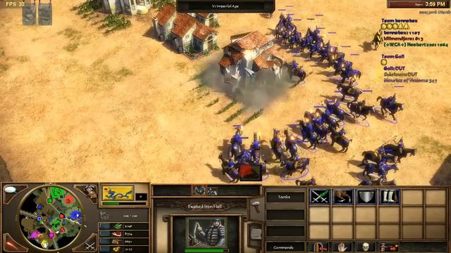 Age of Empires 3 online on m11x R2 (xfire recording) смотреть онлайн