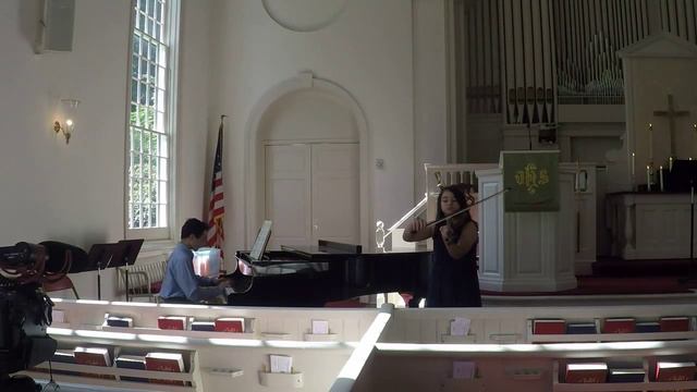 Dvorak Sonatina in G - 2015 06 21 Julian Shively (14) & Alison Shively (13) смотреть онлайн