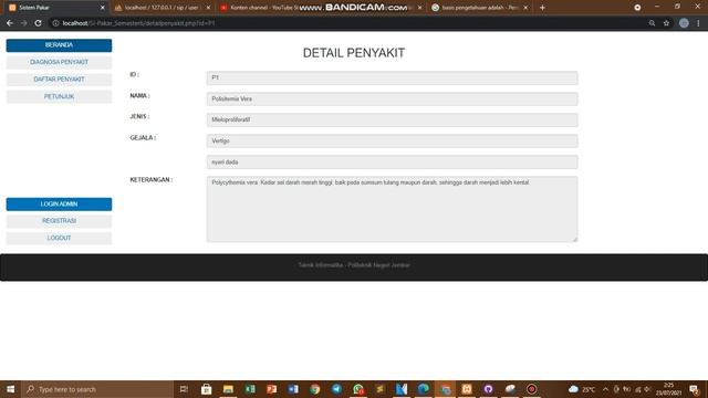 Sistem Pakar Penyakit Myeloproliferative Syndrome Menggunakan Metode Case Base Reasoning смотреть онлайн