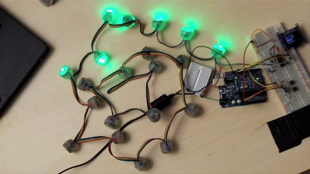 RGB LED Pixels and OLED Display смотреть онлайн