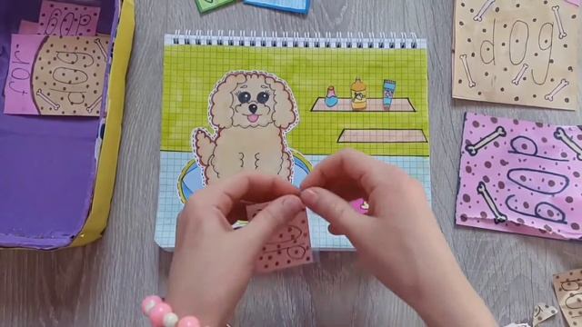 НОВИНКА! Бумажные сюрпризы из коллекции "СОБАЧКА МАЛЬТИПУ". Прилипашки ОВОЩИ. смотреть онлайн