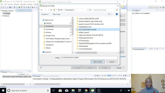 Spring Boot Tutorial 4 - Spring Initializr смотреть онлайн
