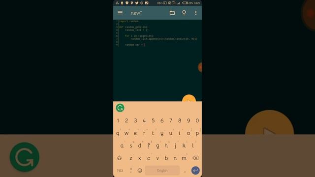 Random number generator using python on Pydroid3 смотреть онлайн