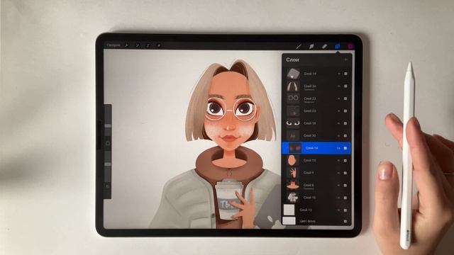 Маски в Procreate: Маска слоя, Обтравочная маска, Блокировка альфа канала | В чем отличия? смотреть онлайн