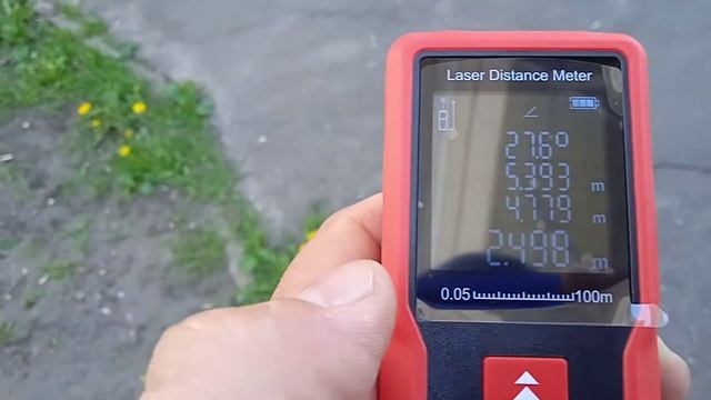 Лазерная рулетка с угломером! Как измерять по теореме Пифагора на примере OMEGALASER X100 expert PR смотреть онлайн