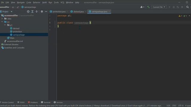 Access modifier in Java example | package public,private,protected,default modifier| @LearnGita смотреть онлайн