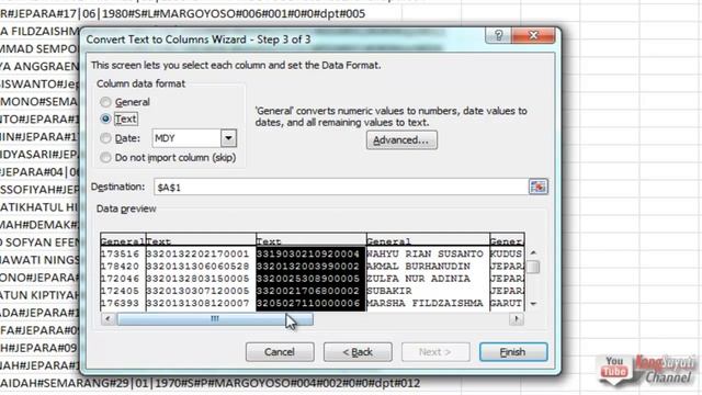 CARA MUDAH MERUBAH FILE CSV KE EXCEL DENGAN FORMAT KOLOM OFFICE 2007, 2010 смотреть онлайн