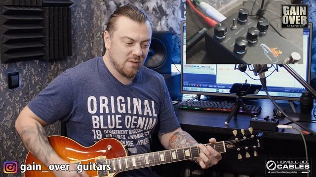 D-Sound Revolution Hi-gain Distortion (Обзор педали от GAIN OVER) смотреть онлайн