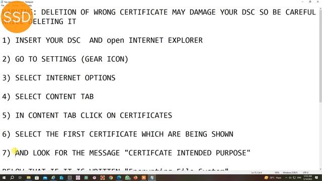 EPFO DSC SIGNER UTILITY ERROR | Selected Certificate Key Usage is Key Encipherment | SOLVED смотреть онлайн