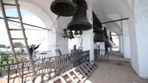 Rostov the Great, bell ringing. Колокольный звон Ростова Великого. Мощь русских колоколов.