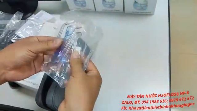 Đập hộp máy tăm nước H2O FLOSS HF-6 phiên bản 2019 смотреть онлайн