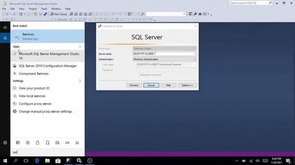 Sql Server cannot connect to Database Error 2021| Sql server management studio Error Connection