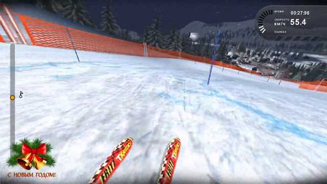 Alpine Ski Racing 2007: Bode Miller vs. Hermann Maier - Сareer Mode - #4 смотреть онлайн