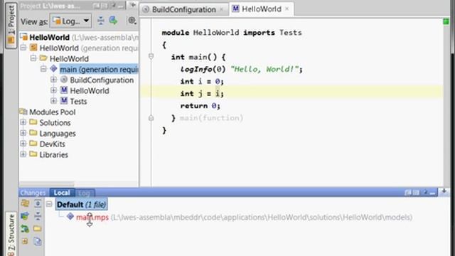 Working with MPS and Git смотреть онлайн
