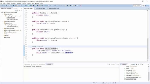 How to implement a soft delete with Hibernate смотреть онлайн