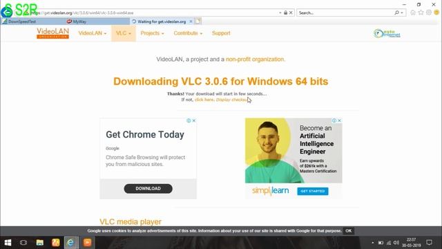 How To Download And Install VLC Media Player On Windows 7,8,8.1,10 смотреть онлайн