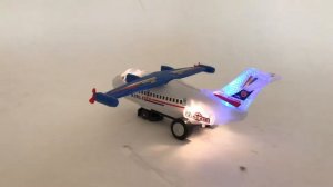 Самолет на батарейках код 68880