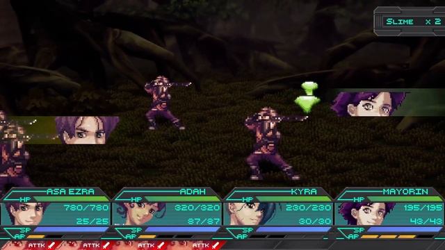 Speed Lines and Combos for turn based Indie 2.5D JRPG "FULL CIRCLE" смотреть онлайн