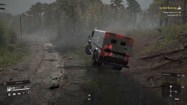 Money truck extreme driving - Snowrunner смотреть онлайн