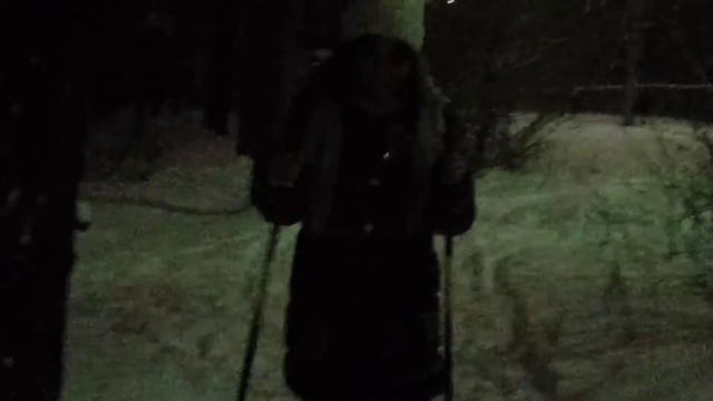 Аня катается на лыжах. смотреть онлайн