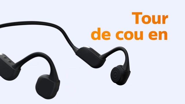 TAA6606 - Casque sport ouvert à conduction osseuse - 9 h d'autonomie - indice d'étanchéité IP67 смотреть онлайн