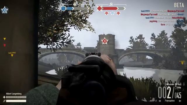 Heroes Generals видео 2015. Оружие К 98. Снайпер без оптики смотреть онлайн