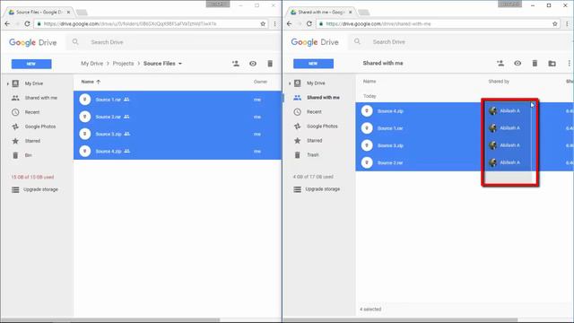 Transfer files from one Google Drive account to another , without download or upload смотреть онлайн