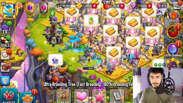Monster Legends: ONE OF MY UNLUCKIEST BREEDING EVENTS! | QUEST BREEDING - OBSIDIANTES GAMEPLAY смотреть онлайн