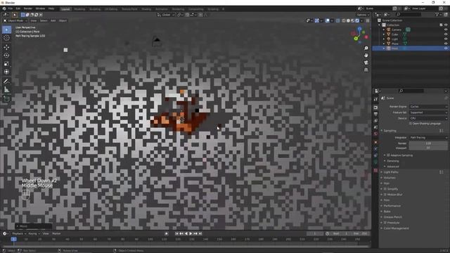 Как сделать водный фонарик в Blender смотреть онлайн