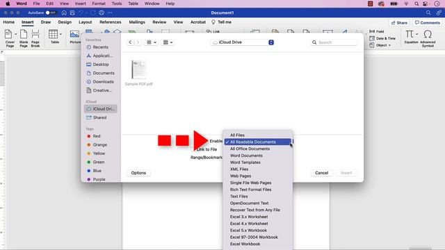 How To Insert PDFs Into Microsoft Word Documents (PC & Mac)