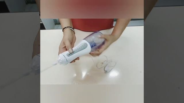 Unboxing of water flosser for teeth by Meditive company смотреть онлайн