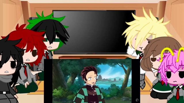 Mha reacts to demon slayer in 6 mins || lazy/rushed || credits to demon slayer vid in desc || смотреть онлайн