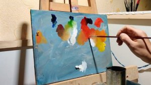 КАК СМЕШИВАТЬ МАСЛЯНЫЕ КРАСКИ НАЧИНАЮЩИМ ??? | ПОДРОБНАЯ ИНСТРУКЦИЯ  | Сделать телесный цвет